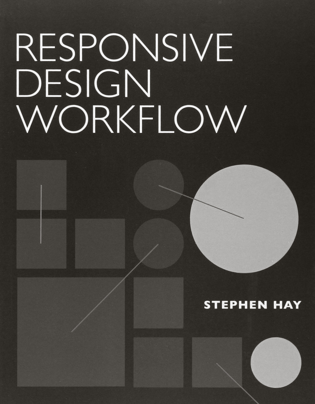 première de couvertue du livre de Stpehen Hay 'Responsive Design Workflow'